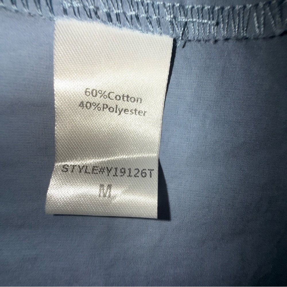 Pomander Place (Tuckernuck) Cornflower Blue Lizzie Dress Sz M Taffeta Baby Doll - Picture 4 of 5